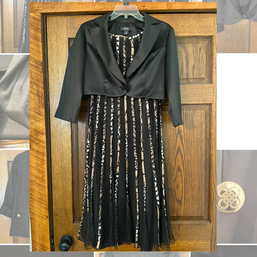Animal print dress